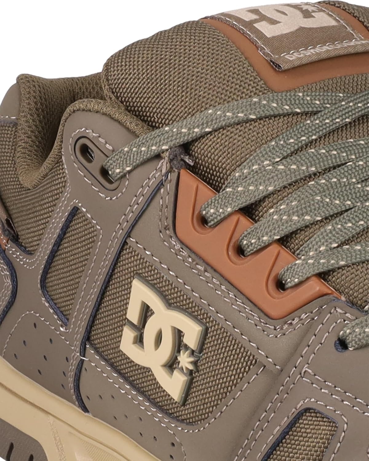 DC Shoes Mens Stag(Dark Olive/Olive)
