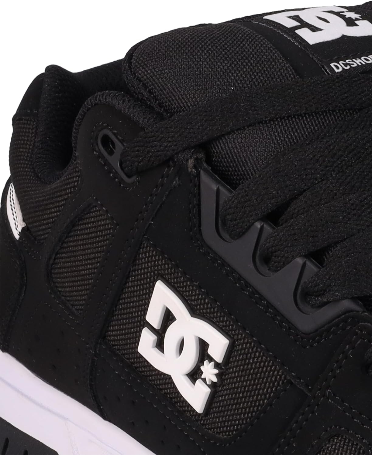 DC Shoes Mens Stag(Black/Black/White)