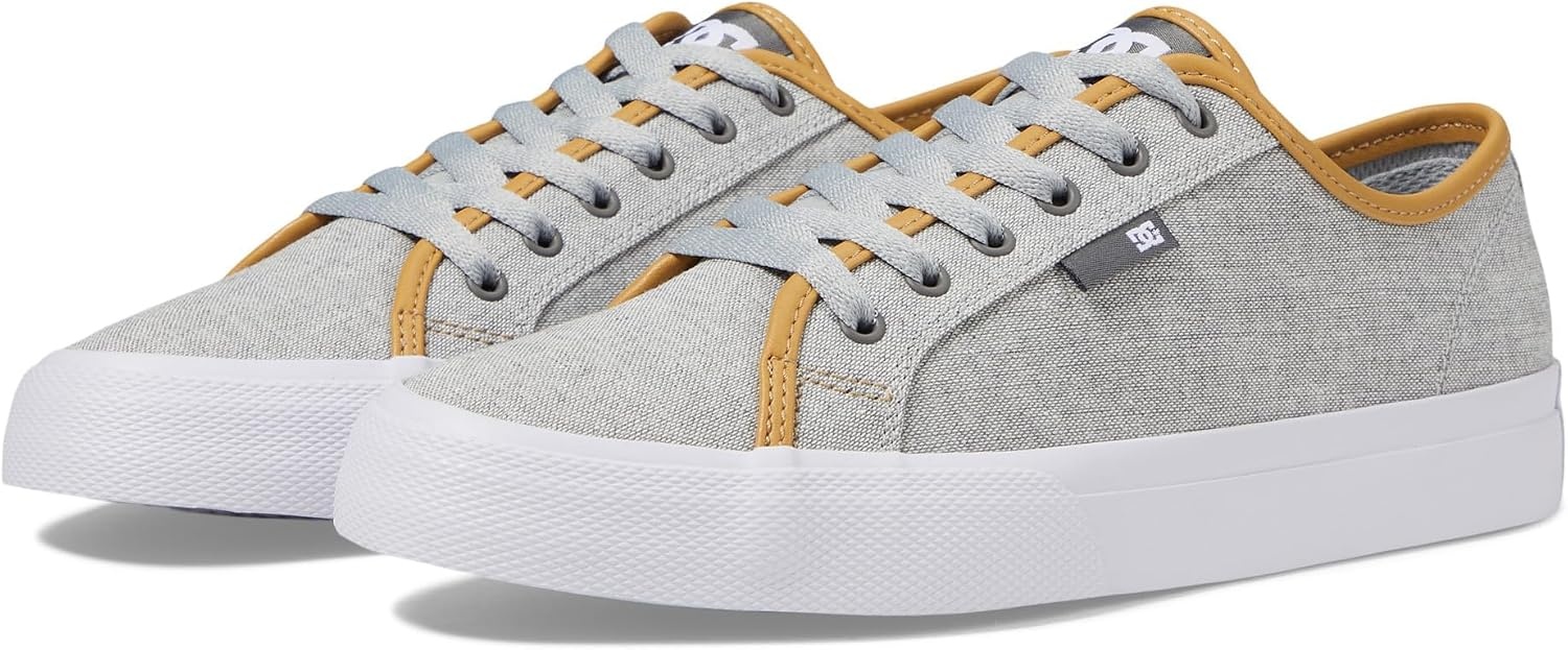 DC Shoes Mens Sneaker(Grey/Light Grey)