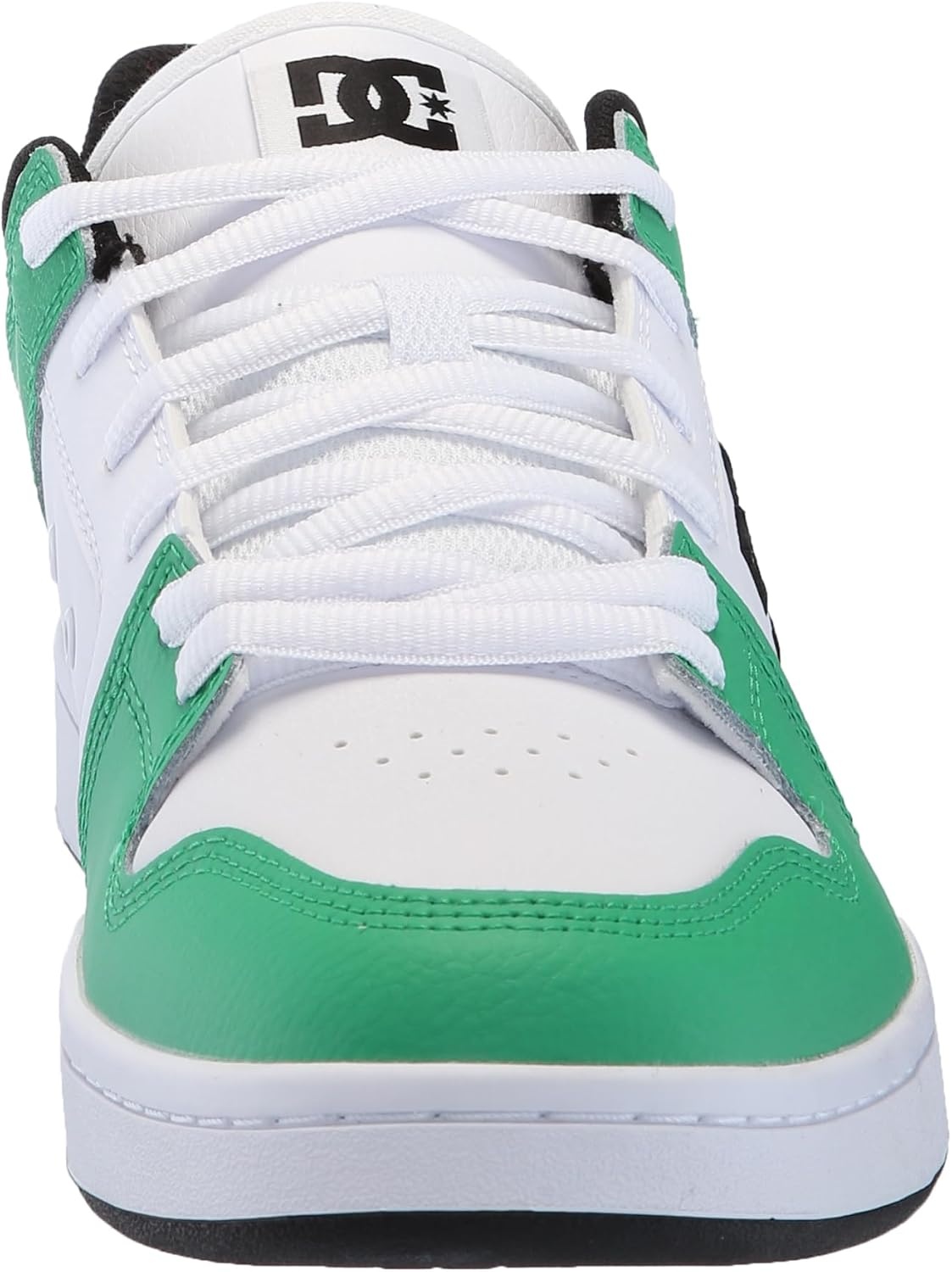 DC Mens Men’s Manteca 4 Low Skate Shoe(Green/White/Yellow)