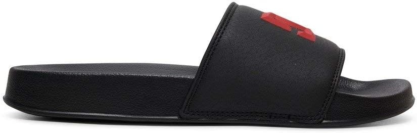 DC Men’s Bolsa Slide Sandal | Casual Sandals(Black Black Red Blr)