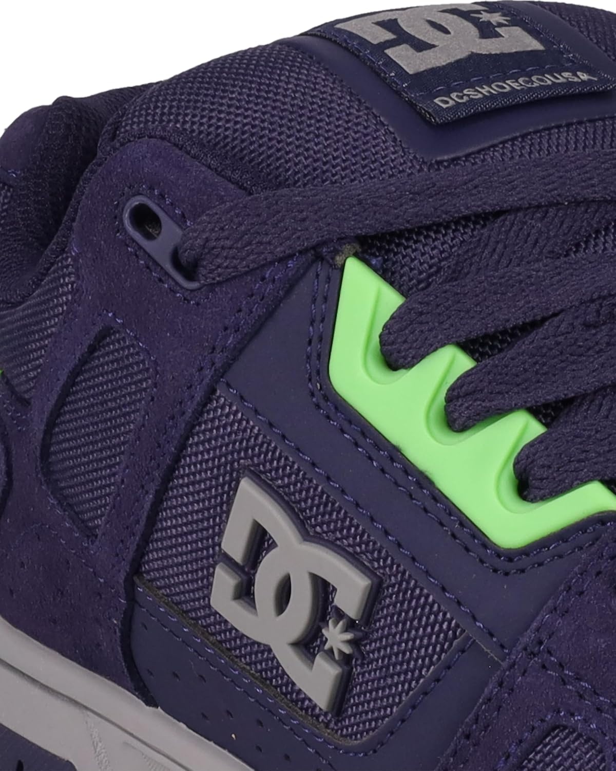 DC Shoes Mens Stag(Navy/Lime/Grey)
