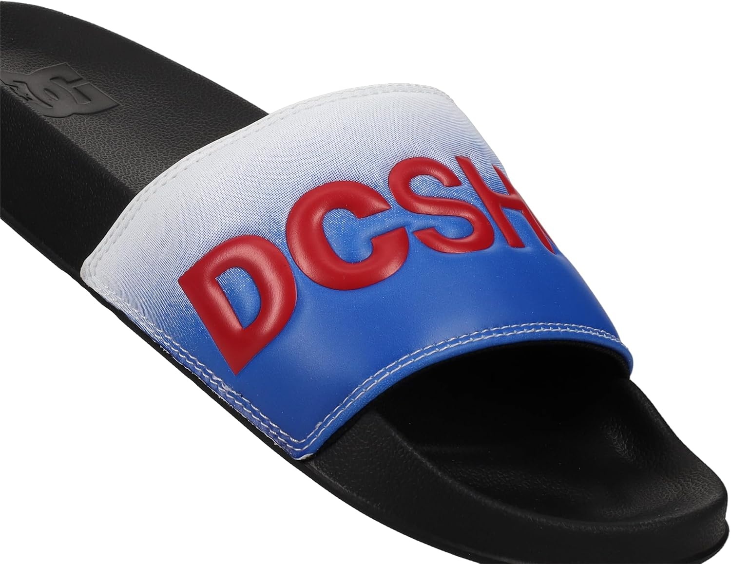 DC SHOES Men’s Slide Se(Black/Blue)