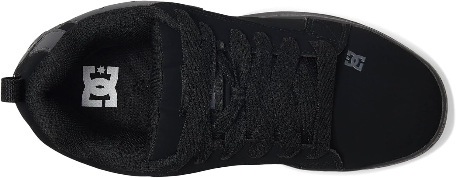 DC Comics Men’s Court Graffik Work Black and Grey Composite Toe Boots(Black)