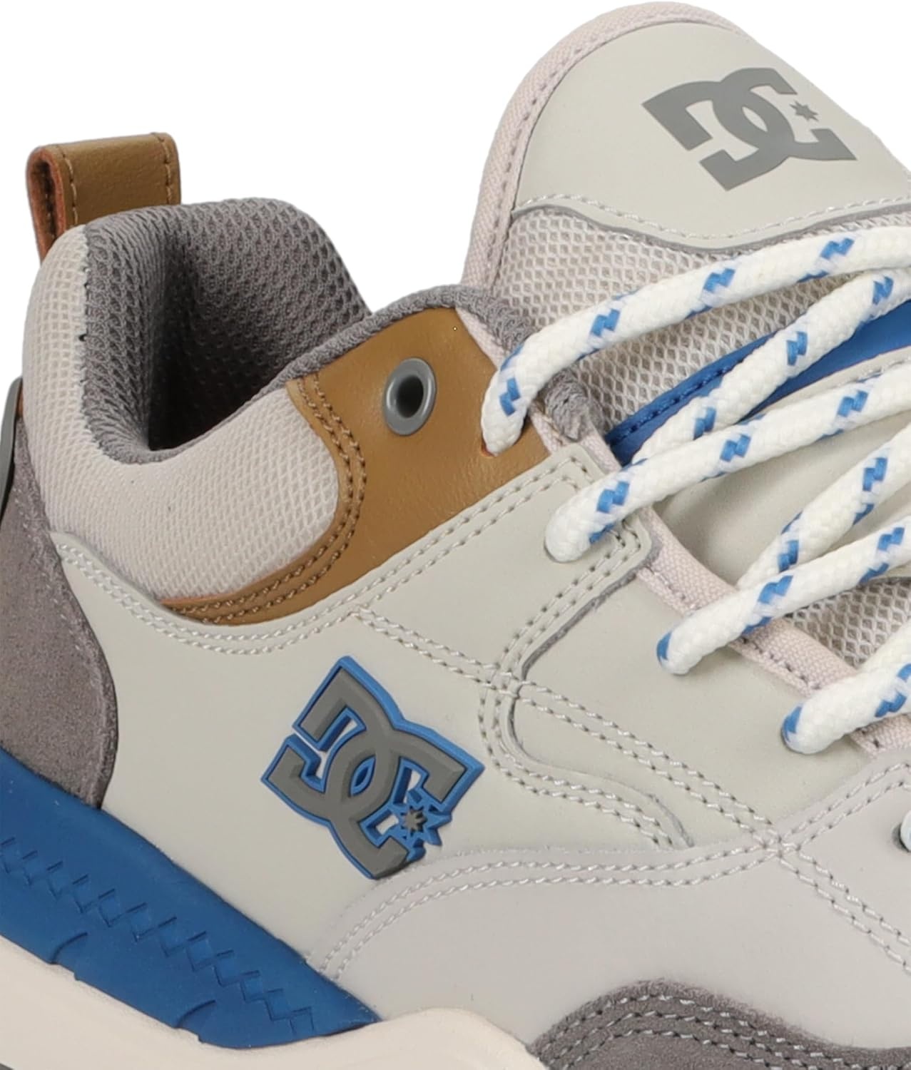 DC Shoes Mens DC Ascend(Grey/Tan/Blue)