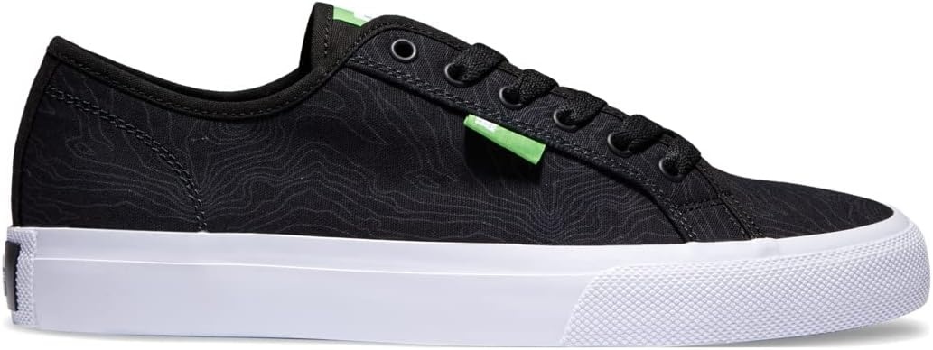 DC Shoes Mens Sneaker(Black/Lime)