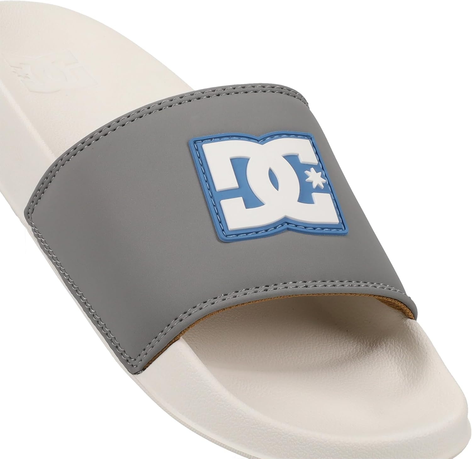 DC SHOES Men’s Slide Se(Off White/Grey)