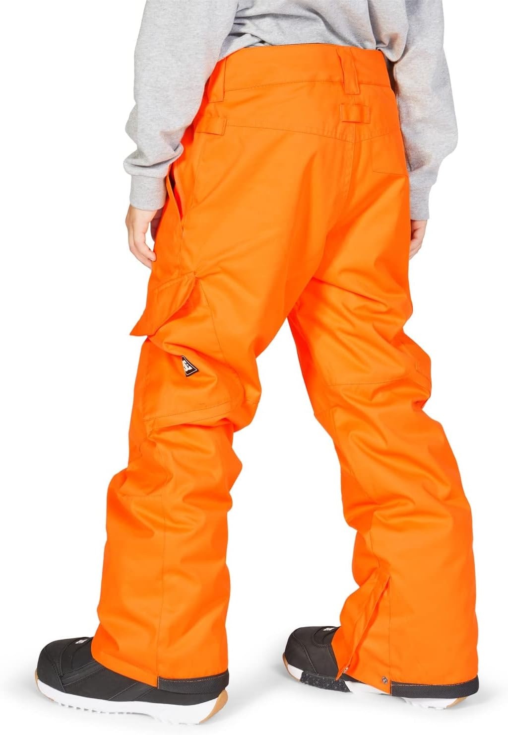 DC Banshee Kids Snowboard Pants Orange Popsicle Sz L (14)