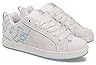 DC Shoes Womens Court Graffik | Skateboarding Shoes(Off White/Blue)